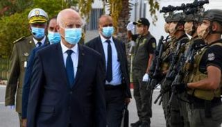 الرئيس التونسي قيس سعيد