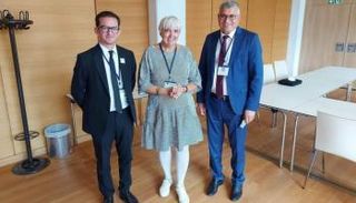 أسامة الخليفي وفتحي العيادي على هامش أعمال الاتحاد البرلماني الدولي