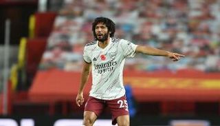 محمد النني لاعب وسط أرسنال