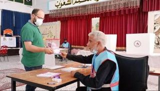 أحد مراكز الاقتراع في ليبيا - أرشيفية