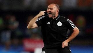 جمال بلماضي مدرب منتخب الجزائر