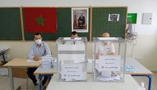 صناديق اقتراع في الانتخابات المغربية