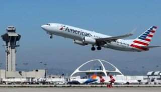 طائرة للخطوط الأمريكية- أرشيفية