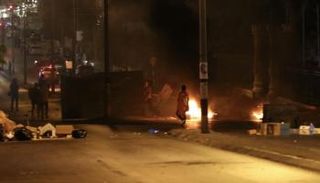 جانب من المواجهات في بيت لحم بالضفة