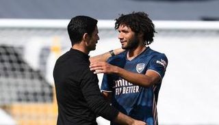 محمد النني ومايكل أرتيتا