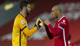 أليسون وفابينيو ثنائي ليفربول