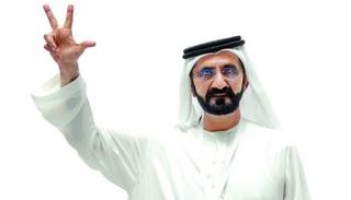 الشيخ محمد بن راشد آل مكتوم نائب رئيس دولة الإمارات رئيس مجلس الوزراء حاكم دبي
