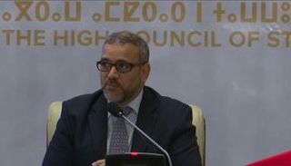 رئيس ما يعرف بـ"المجلس الأعلى للدولة" خالد المشري. (أرشيفية)