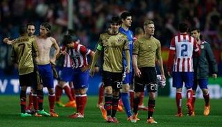 ميلان وأتلتيكو مدريد في دوري أبطال أوروبا 2014