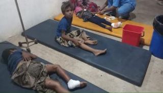 إصابة أطفال يمنيين في انفجار اللغم