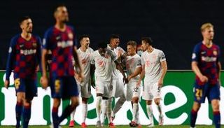 برشلونة ضد بايرن ميونخ في دوري أبطال أوروبا