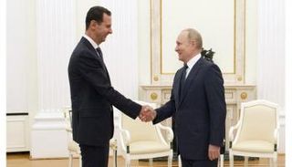 بوتين يستقبل الأسد في موسكو