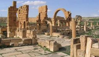 صورة من الموقع الأثري  بحيدرة