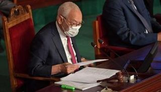  راشد الغنوشي رئيس حركة النهضة الإخوانية بتونس