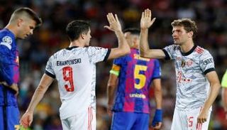بايرن ميونخ ضد برشلونة في دوري أبطال أوروبا