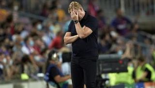 رونالد كومان مدرب برشلونة