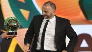 جمال بلماضي مدرب منتخب الجزائر