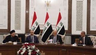 صالح والكاظمي في اجتماع مع ممثلي قوى سياسية