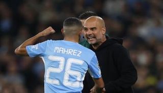رياض محرز لاعب مانشستر سيتي الإنجليزي
