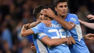 رياض محرز لاعب مانشستر سيتي الإنجليزي