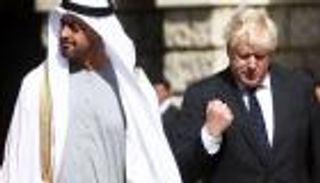 محمد بن زايد: أجريت محادثات معمقة مع رئيس وزراء بريطانيا