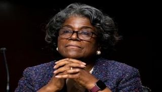 ليندا توماس جرينفيلد سفيرة أمريكا لدى الأمم المتحدة