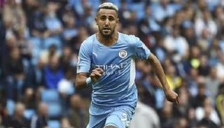 رياض محرز لاعب مانشستر سيتي الإنجليزي