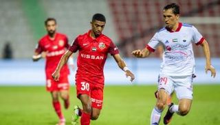 شباب الأهلي دبي ضد الشارقة