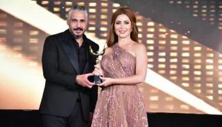 تكريم نجوم الفن في مهرجان الفضائيات العربية