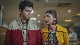 مشهد من مسلسل "التربية الجنسية" على نتفليكس