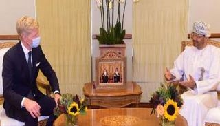 وزير الخارجية العماني بدر بن حمد البوسعيدي والمبعوث الأممي الجديد إلى اليمن هانس جروندبرج