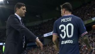 ماوريسيو بوكيتينو وليونيل ميسي 