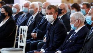 ماكرون في تكريم الحركيين الجزائريين - الفرنسية