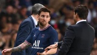 ليونيل ميسي وماوريسيو بوكيتينو