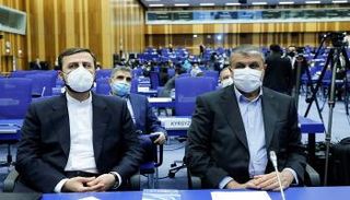 رئيس وكالة الطاقة الذرية الإيرانية وسفير طهران لدى الوكالة الدولية 