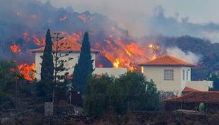  بركان لا بالما في إسبانيا