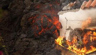 بركان جزيرة لا بالما الإسبانية