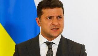 الرئيس الأوكراني فلاديمير زيلينسكي