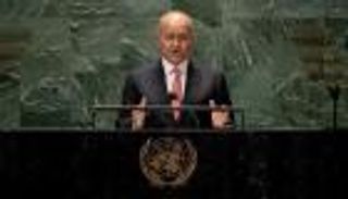 رئيس العراق يدعو من الأمم المتحدة لتحالف دولي لمكافحة الفساد