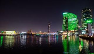 معالم دبي تحتفي باليوم الوطني السعودي الـ91