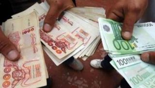 أسعار اليورو والدولار في الجزائر اليوم