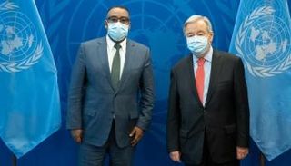 وزير الخارجية الإثيوبي والأمين العام للأمم المتحدة