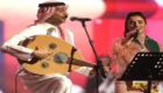 عبادي الجوهر وهدى الفهد يشعلان احتفالات اليوم الوطني السعودي