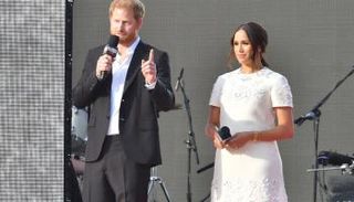 ميجان ماركل والأمير هاري خلال حدث Global Citizen Live