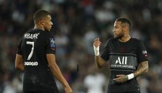 نيمار دا سيلفا مع كيليان مبابي