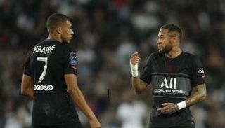 كيليان مبابي ونيمار دا سيلفا