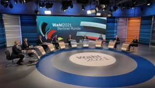 زعماء الأحزاب الألمانية المتنافسون- الفرنسية