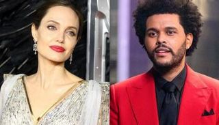 الممثلة أنجلينا جولي والمغني ذا ويكند