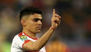 أشرف بن شرقي لاعب الزمالك المصري
