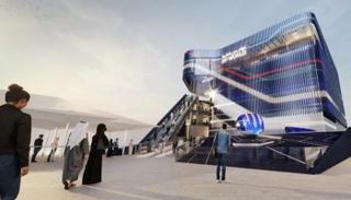 إكسبو 2020 دبي - جناح موانئ دبي العالمية خلال إكسبو